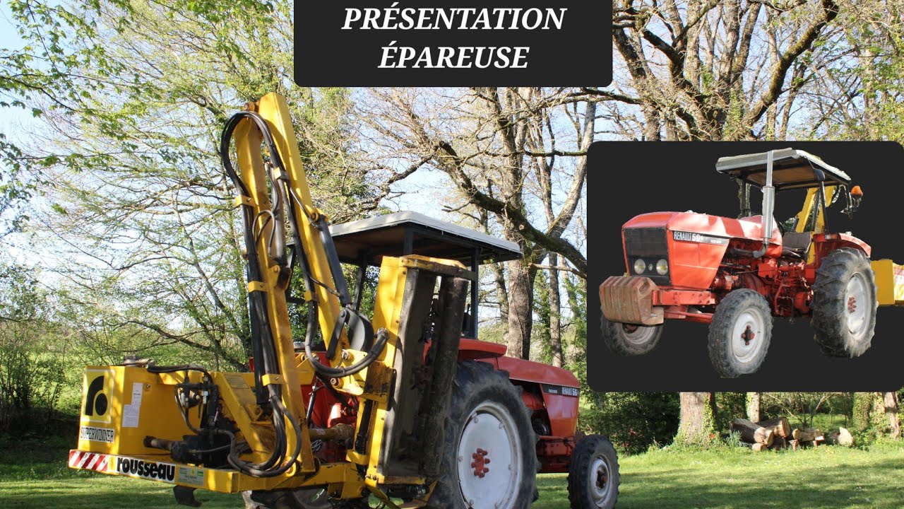 Présentation épareuse + vidéos en action