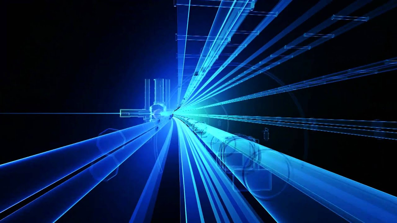 Proton Collision Event with Boosters and LHC