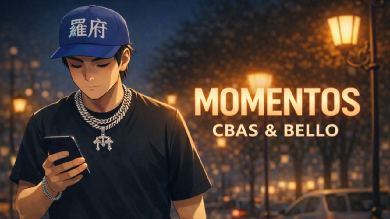 CBAS ❌ BELLO - MOMENTOS (Visualizer)