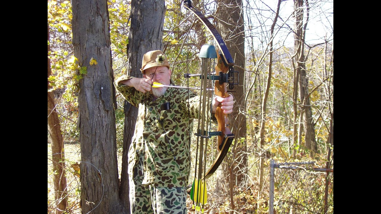 October bow hunt with a classic Bear Alaskan compound bow