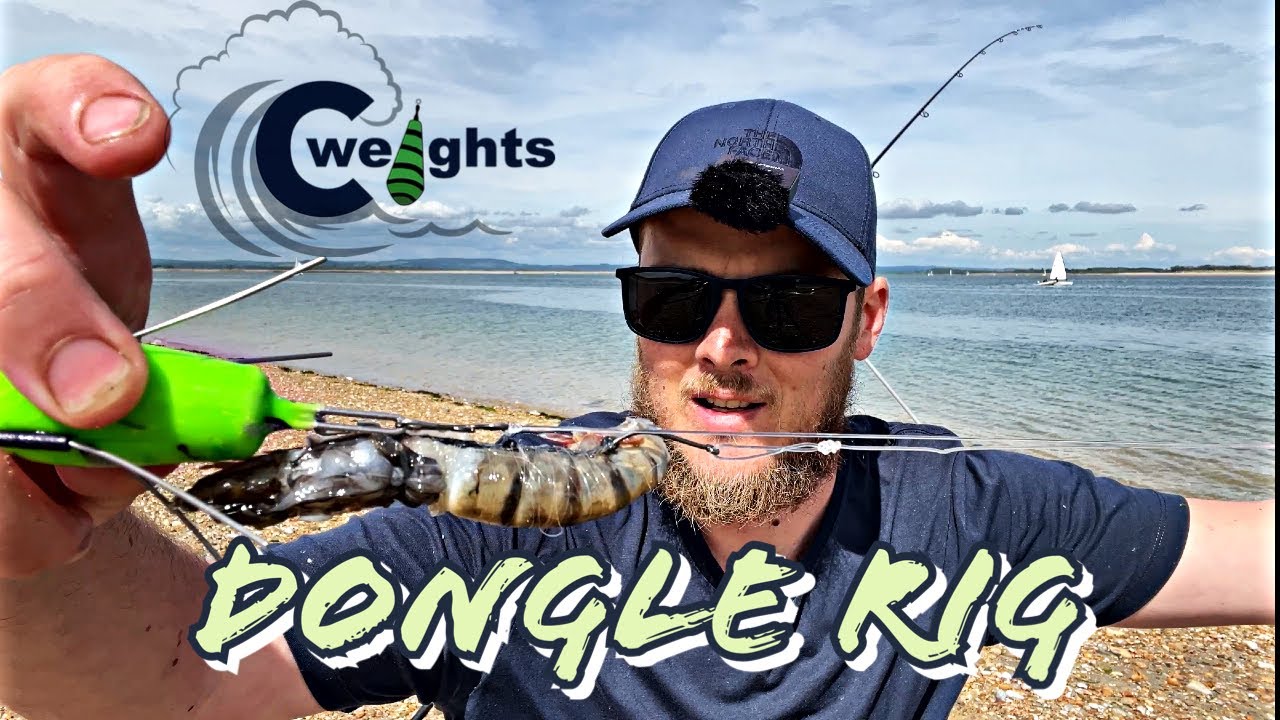 Fishing At Sandy Point Hayling Island - First Time Using A Dongle Rig! Sea Fishing UK