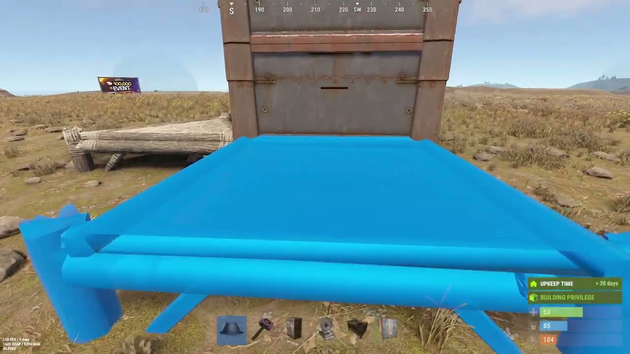HQM Wall Pixel Gap How To - Rust Game