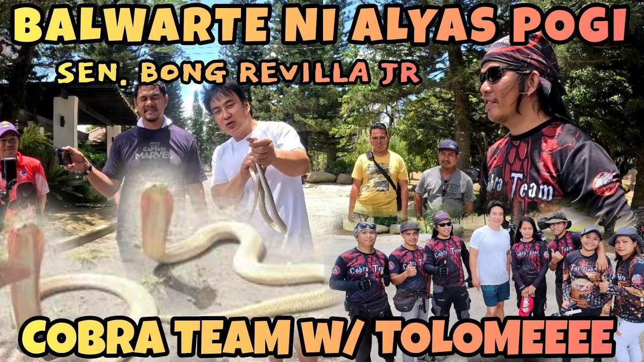 SEN.RAMON BONG REVILLA JR KASAMA ANG COBRA TEAM  #cobraking #cobraprince #tolcobra #cristurkz