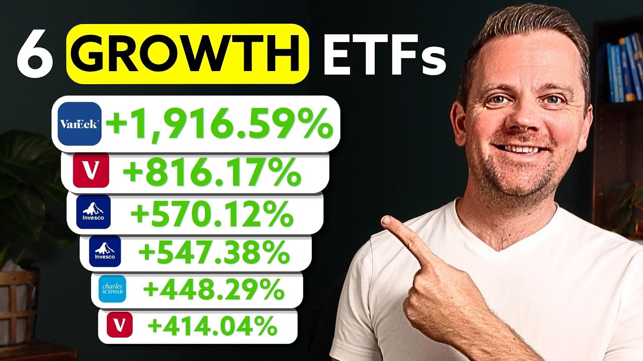 6 лучших ETF роста на 2026 год (выйти на пенсию БЫСТРЕЕ!)