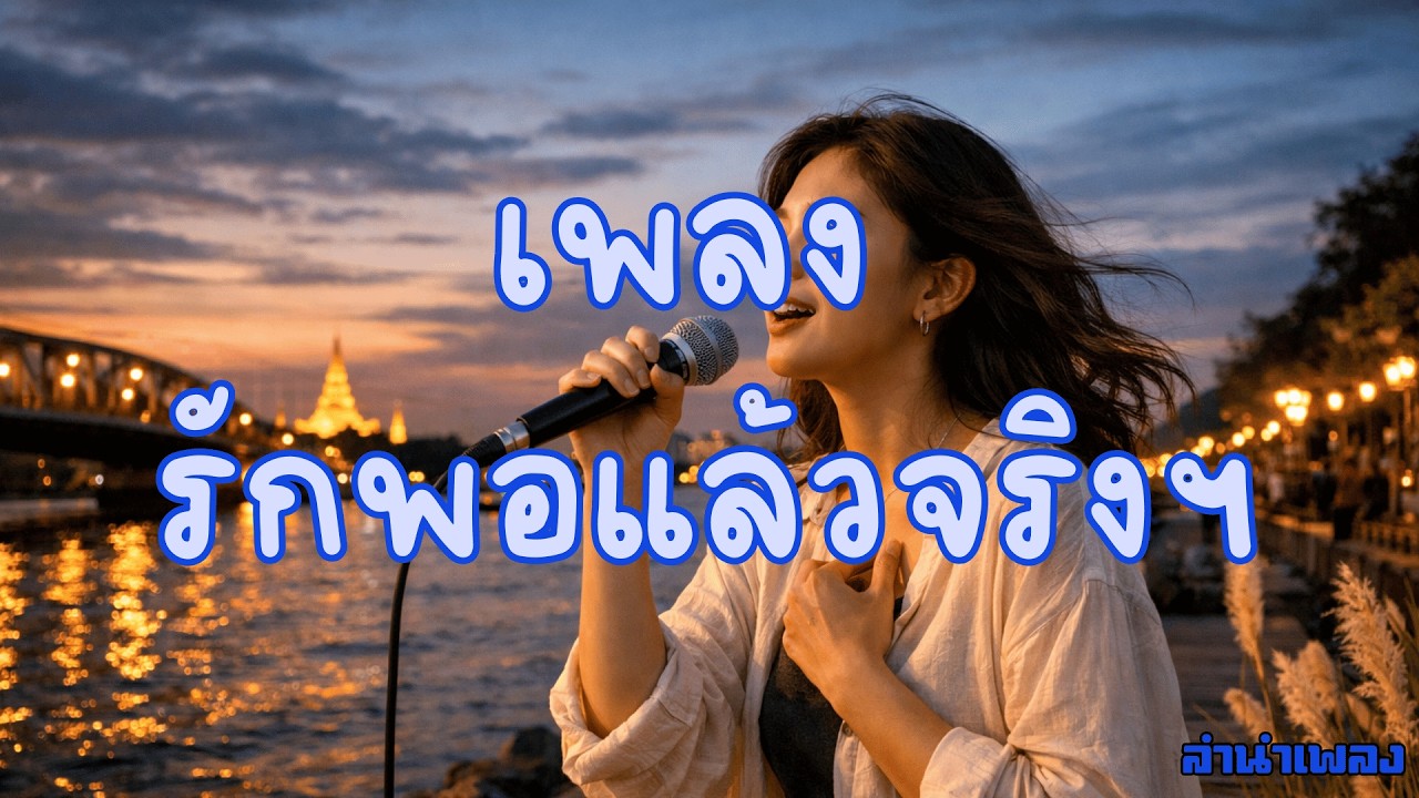 เพลง รักพอแล้วจริงจริง  | กรุงเก่าคนเล่าเพลง | เสียงเพลงแห่งชีวิต  | By ลำนำเพลง