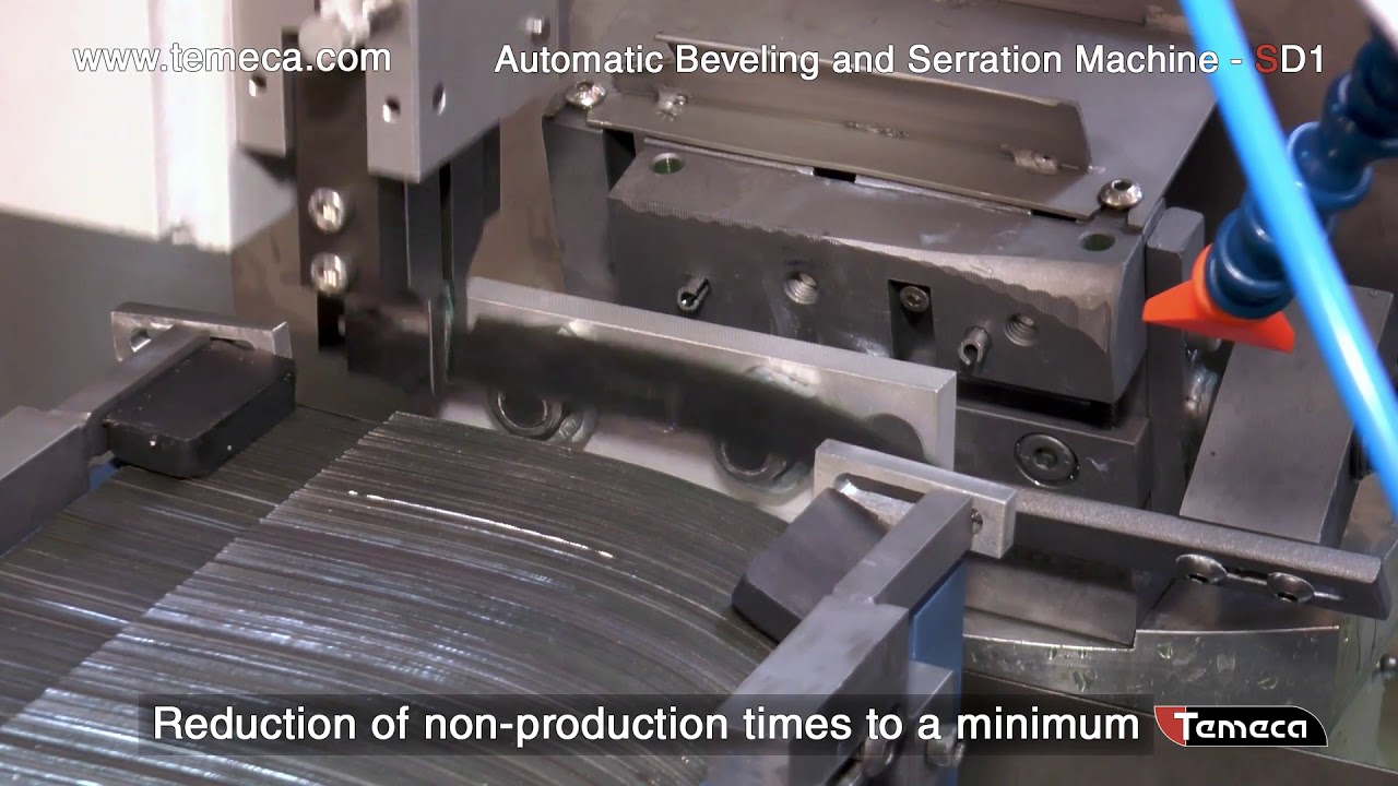AUTOMATIC SERRATION MACHINE - MODEL SD1 - TEMECA