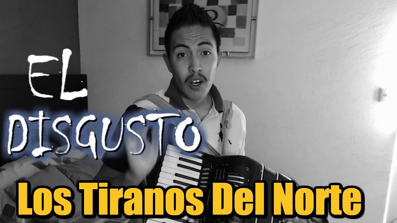 El Disgusto - Los Tiranos Del Norte En Vivo - Tutorial para acordeon de teclas
