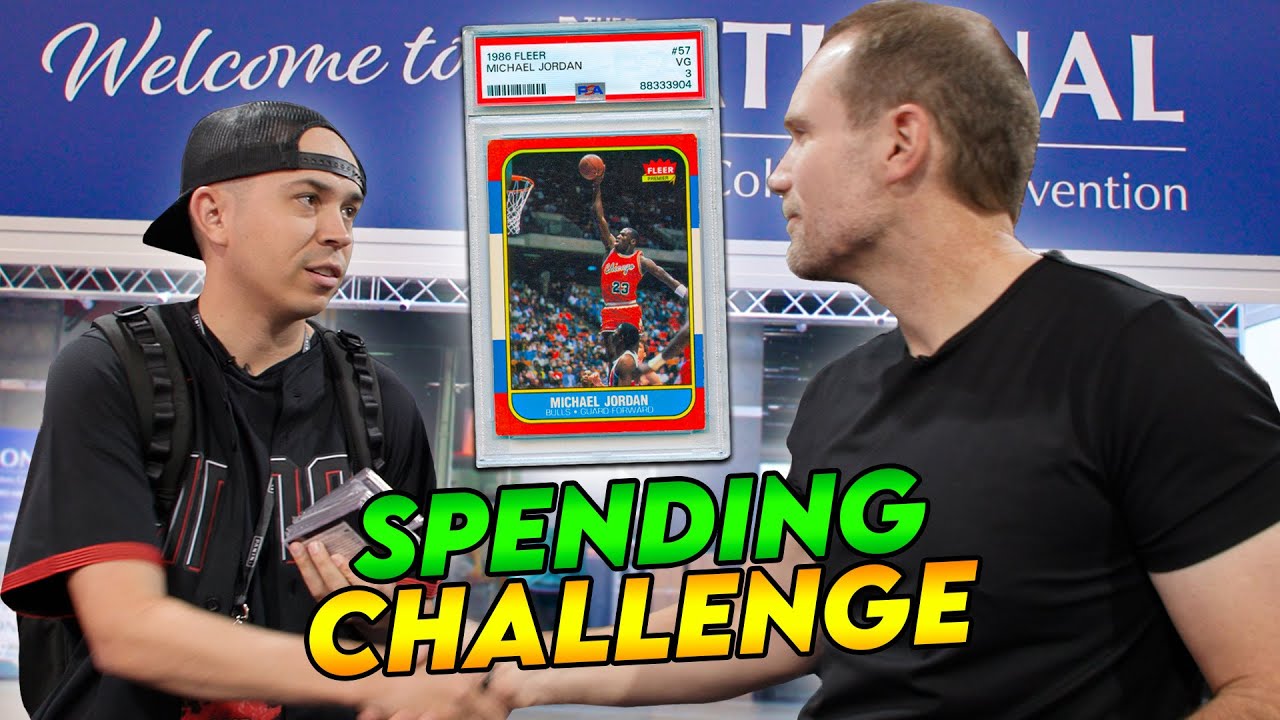 I Bought a 1986 Fleer Jordan At The National Card Show! 😱 *$5,000+ GIVEAWAY*