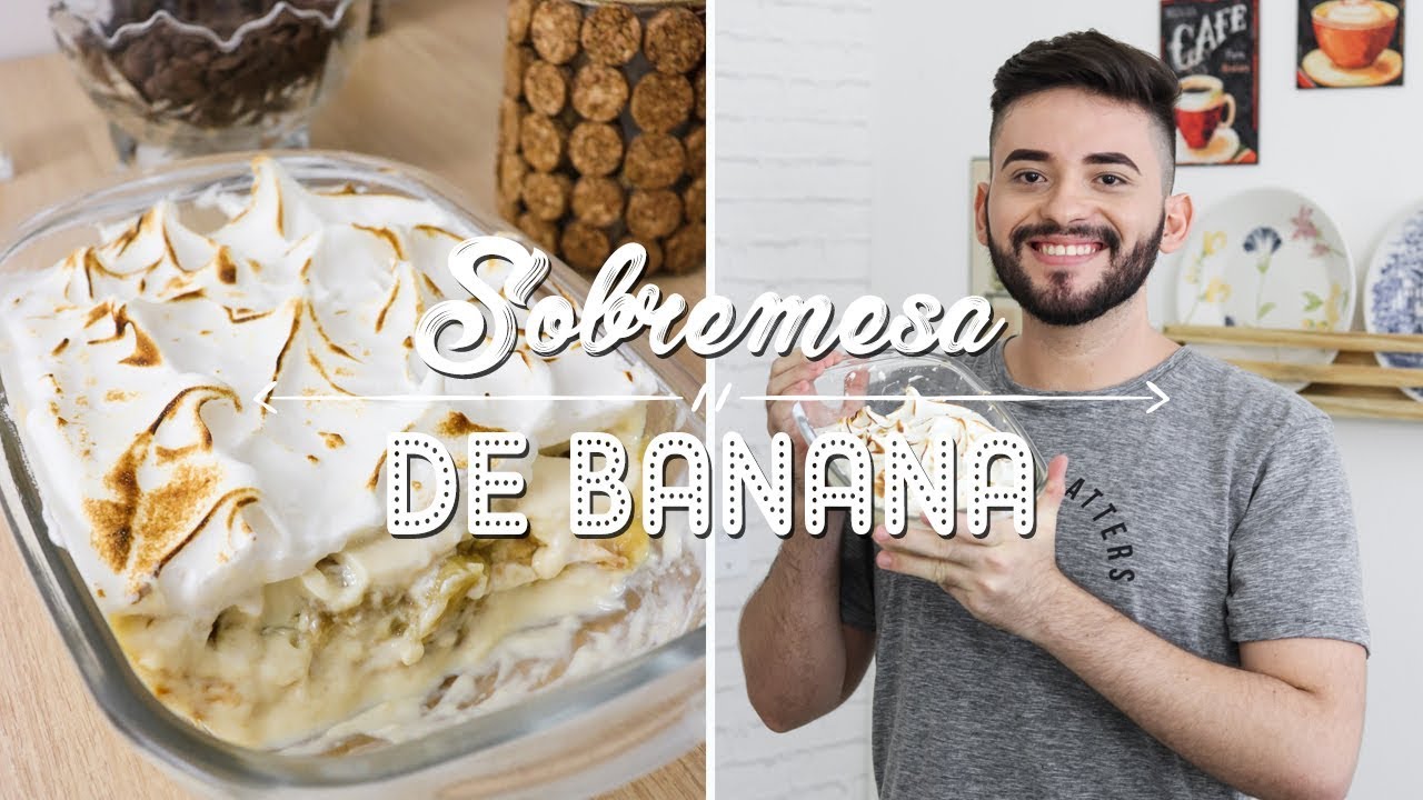 SOBREMESA DE BANANA FÁCIL E DELICIOSA | Gabriel Freitas |