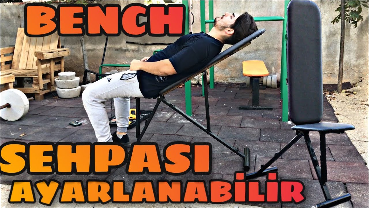 AYARLANABİLİR BENCH SEHPASI | BENCH SEHPASI YAPIMI (Evde Spor Aletleri)