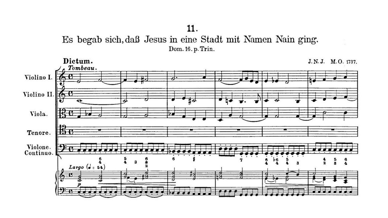 Christoph Graupner – Cantata 