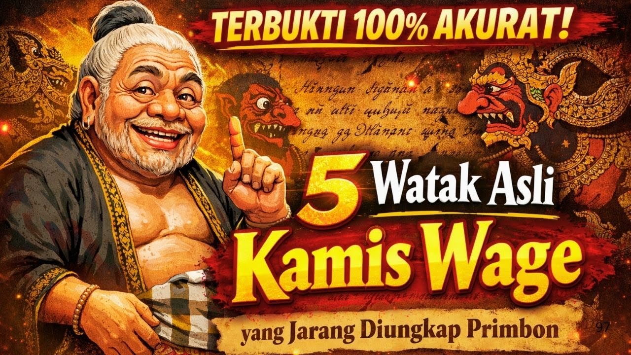 TERBUKTI 100% AKURAT ⚠️ 5 Watak Asli Kamis Wage yang Jarang Diungkap Primbon ‼️