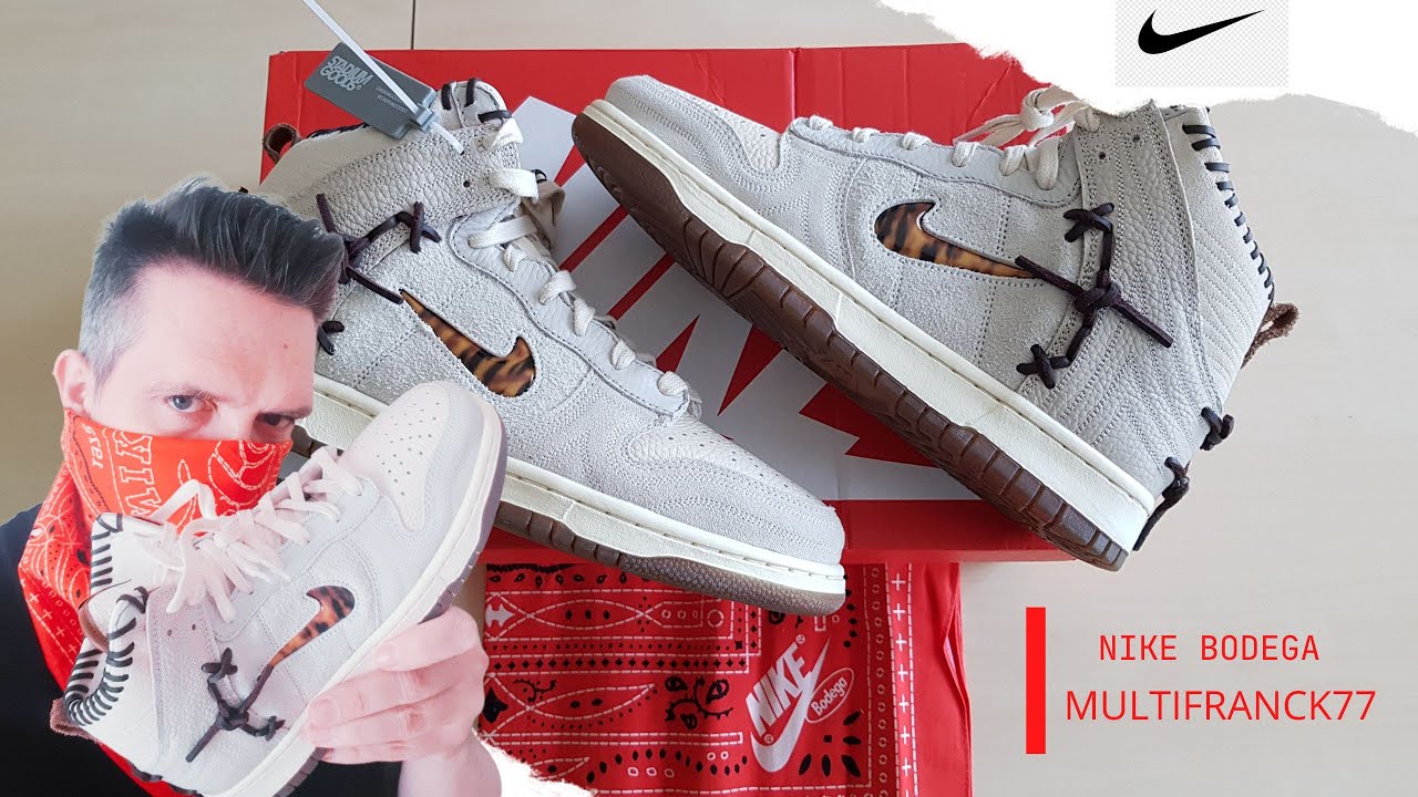 NIKE DUNK BODEGA HIGH LEGEND FRIENDS AND FAMILY (FARFETCH) UNBOXING.👟👍🙂