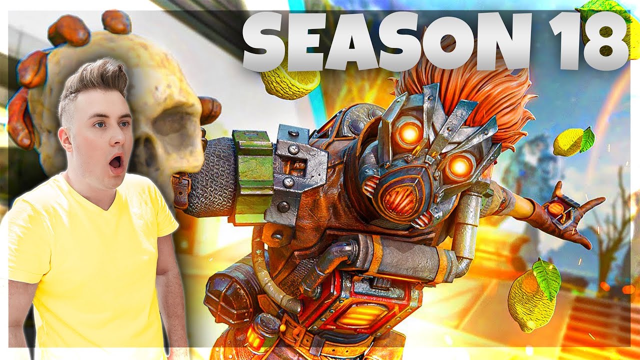 LEMONHEAD spielt zum ERSTEN MAL SEASON 18!😮 - WIE findet ER die NEUE SEASON?🤔 | Apex Legends [4k]