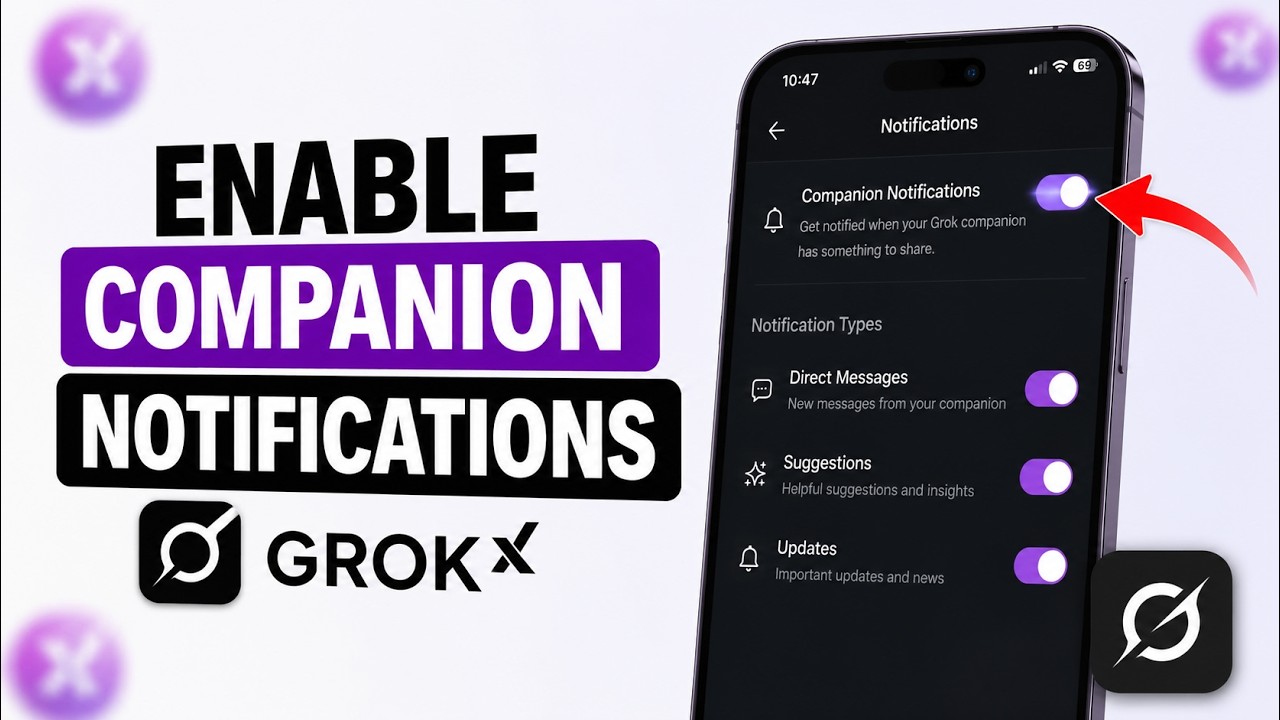 How to Enable Companion Notifications in Grok