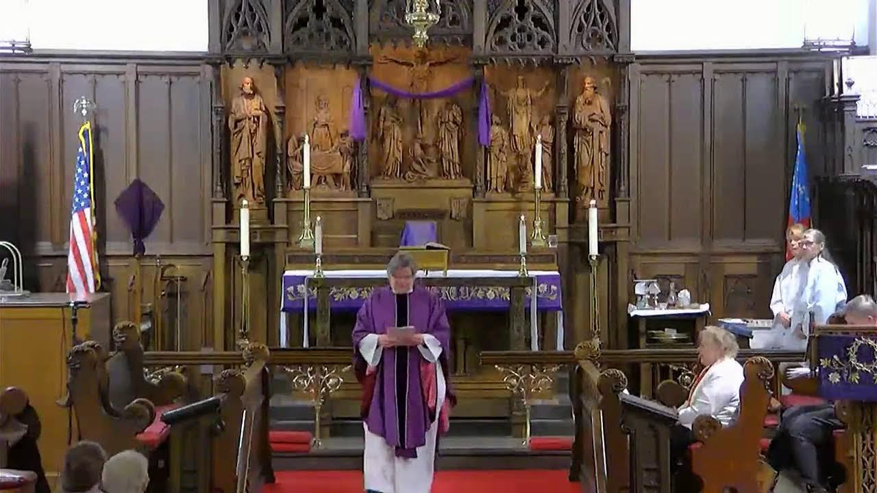 AshWednesday2026 02-18 Trinity Episcopal Church Bay City