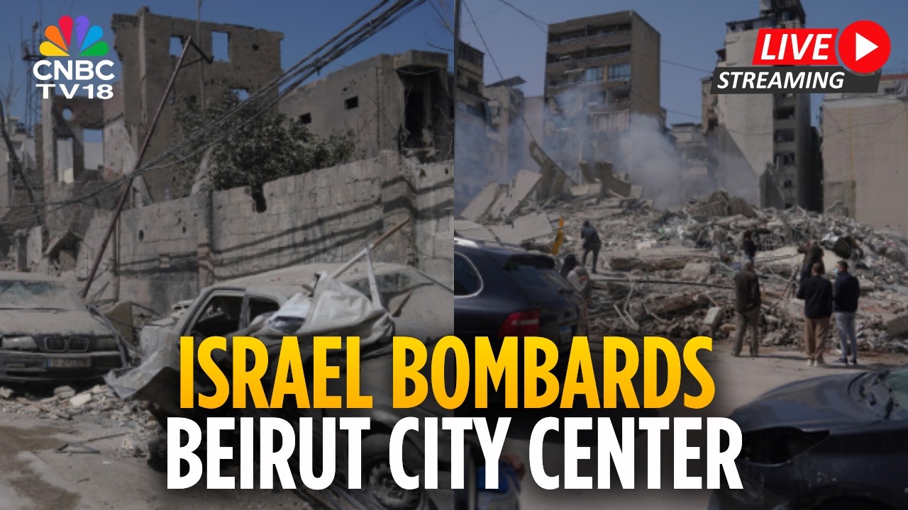 Beirut LIVE: Israel Launches Huge Strikes On Lebanon After 5 Lakh Evacuate South Suburbs | N18G