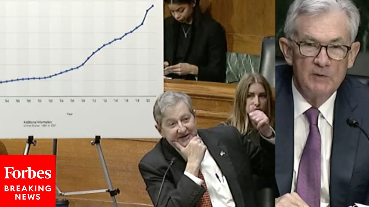 John Kennedy Asks Powell Point Blank: 'How Much Is Too Much' Debt?