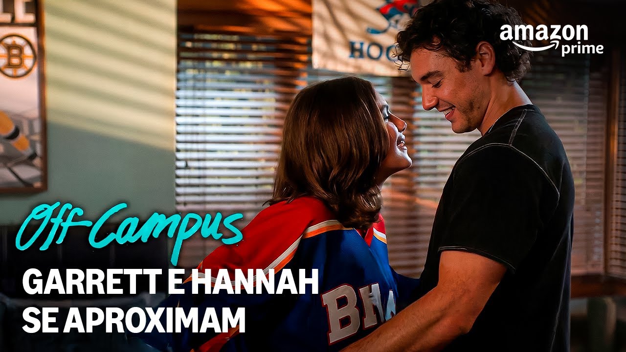Garrett d&aacute; um fora em Hannah | Off Campus | Prime Video
