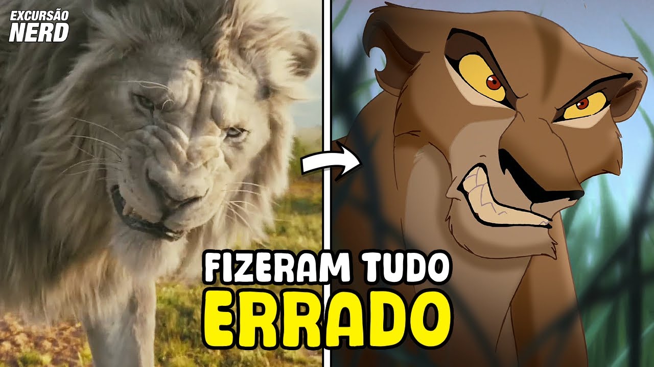 A POLÊMICA da ZIRA em MUFASA: O REI LEÃO