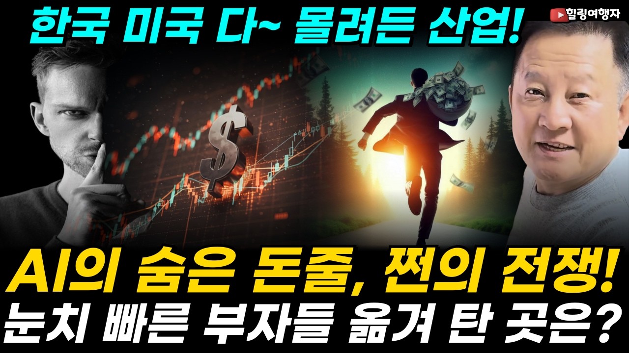 AI의 숨은 돈줄? 눈치 빠른 부자들 옮겨 탄 곳은? 빅테크의 쩐의 전쟁! 엄청난 돈은 이 산업에서 시작됩니다! 미국뿐만 아니라 국내 기업까지 몰려든 산업은?