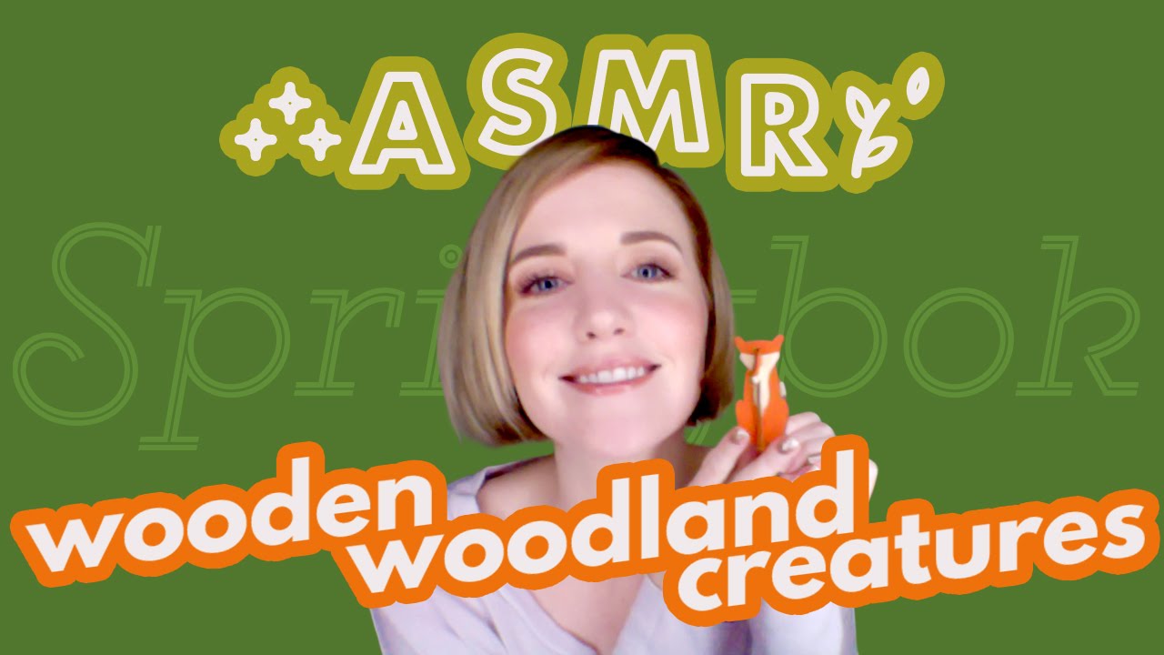 ASMR Wooden Woodland Creatures