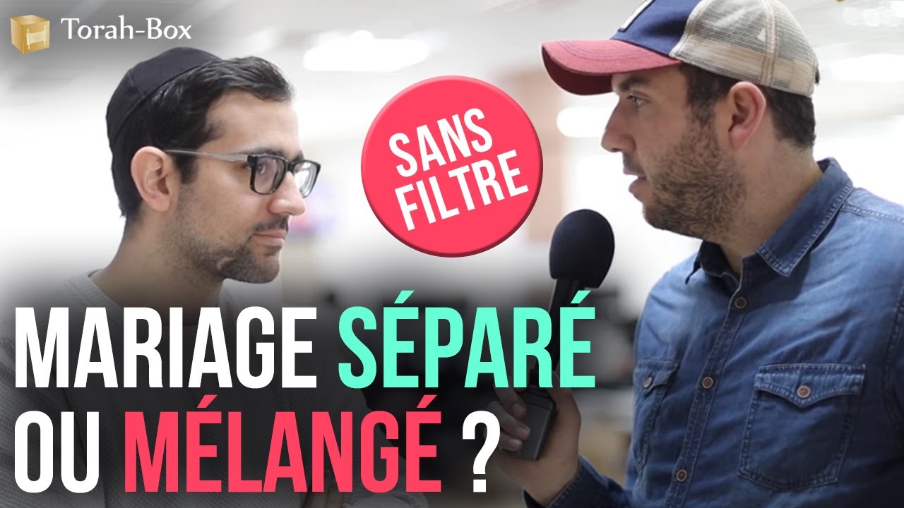 Sans Filtre - Mariage séparé ou mélangé ?
