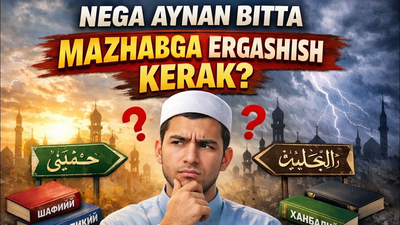 Nega aynan bitta mazhabga ergashish kerak?