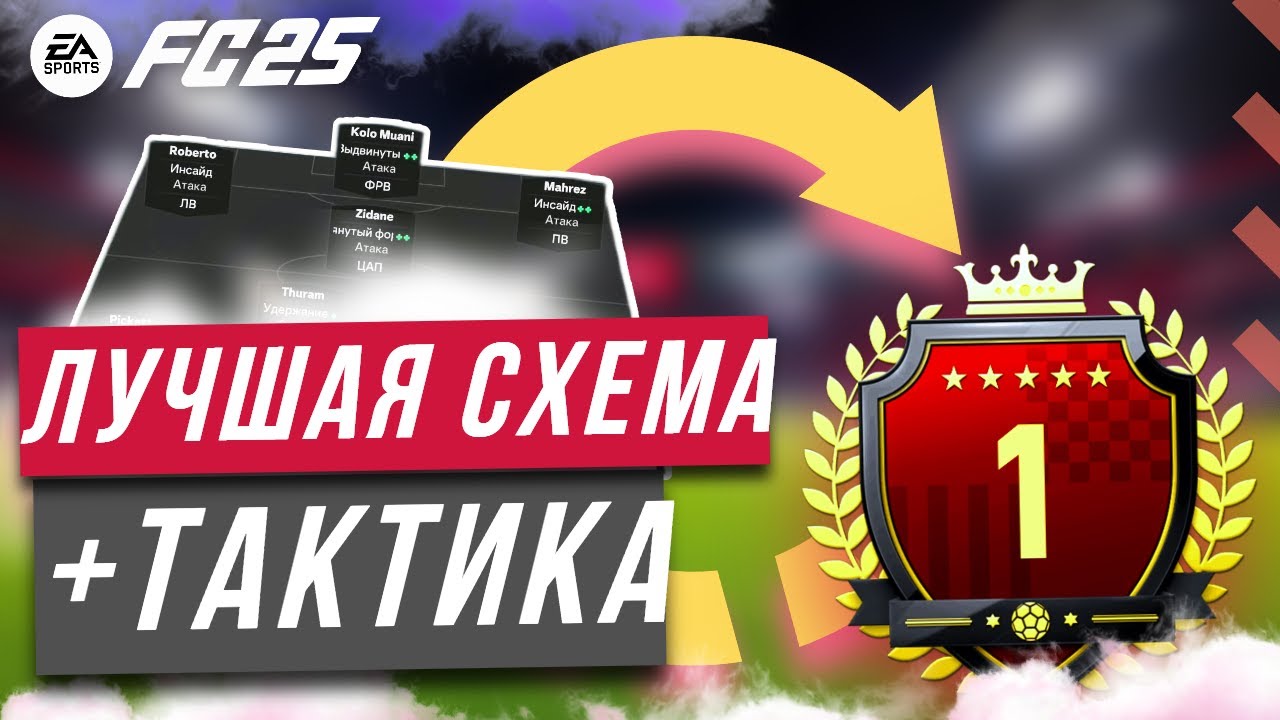 Забивай Больше ! ЛУЧШАЯ СХЕМА FC 25 / МЕТА СХЕМА И ТАКТИКА FC 25 / 4213 EA FC 25