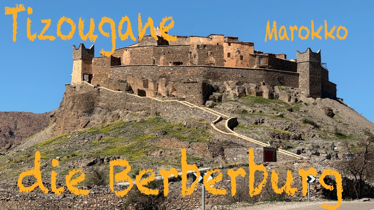 Die Berberburg Tizourgane in Südmarokko