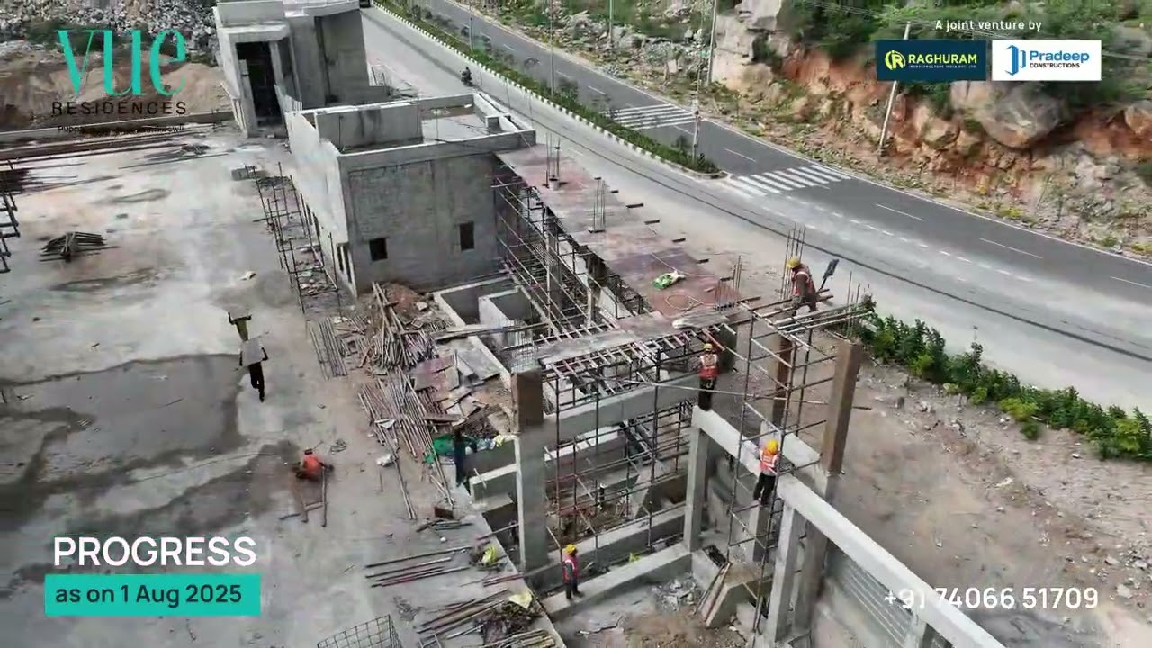 The VUE Residences | Construction Status 1st August 2025 | RRPC