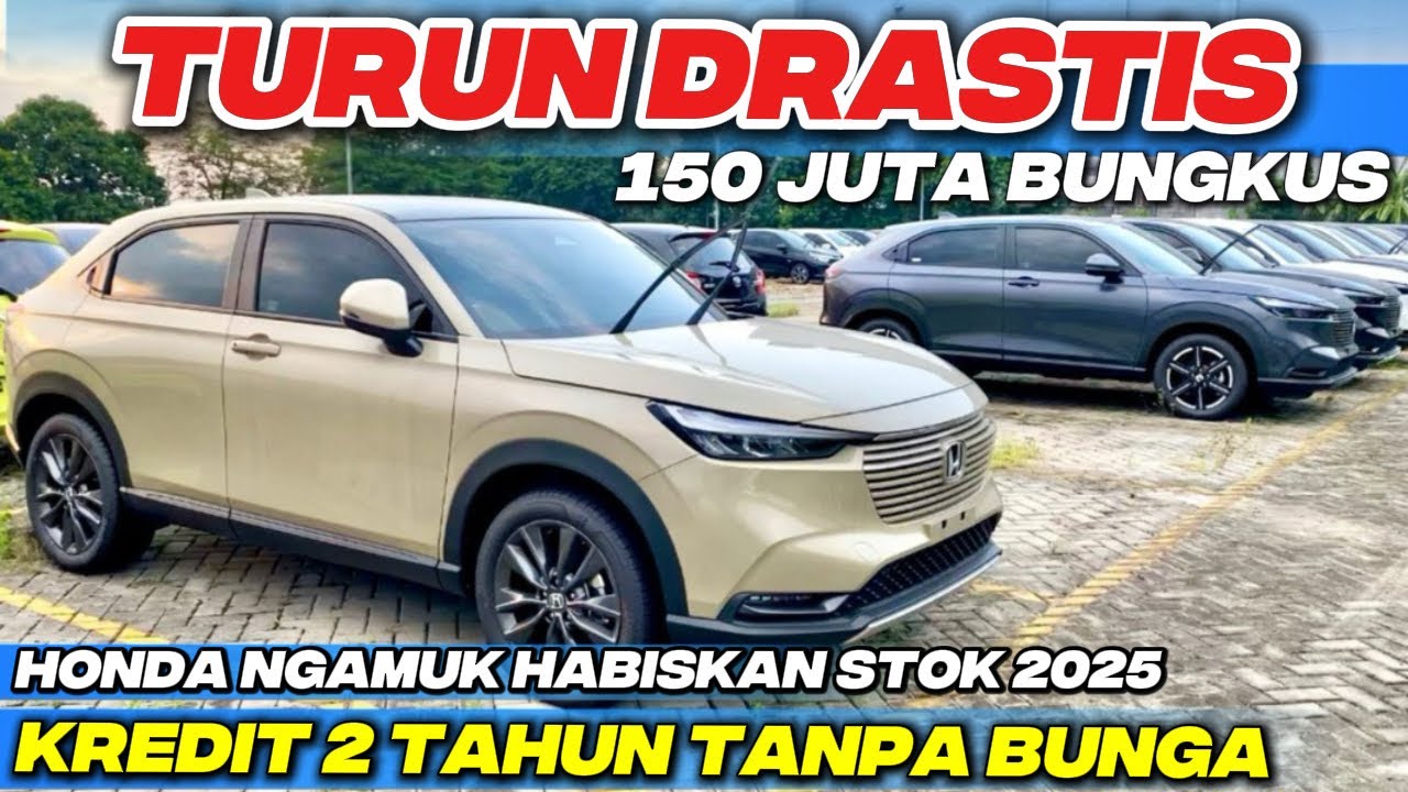 Honda Turun Drastis‼️HRV BRV WRV Habiskan Stok 2025 Diskon 50 Jutaan Cuma Bayar Setengah Harga 