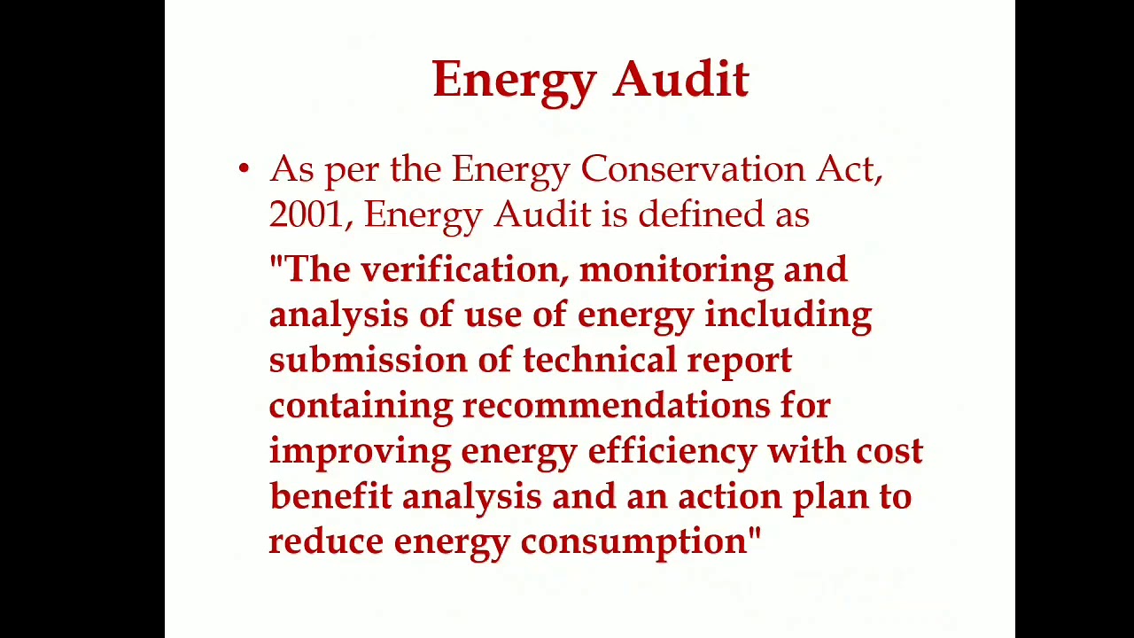 ME 482- Energy Conservation and Management - Module V - Part 1