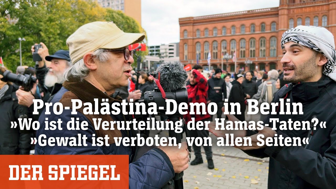 Pro-Palästina-Demo in Berlin: Tausende demonstrieren für Gaza | DER SPIEGEL