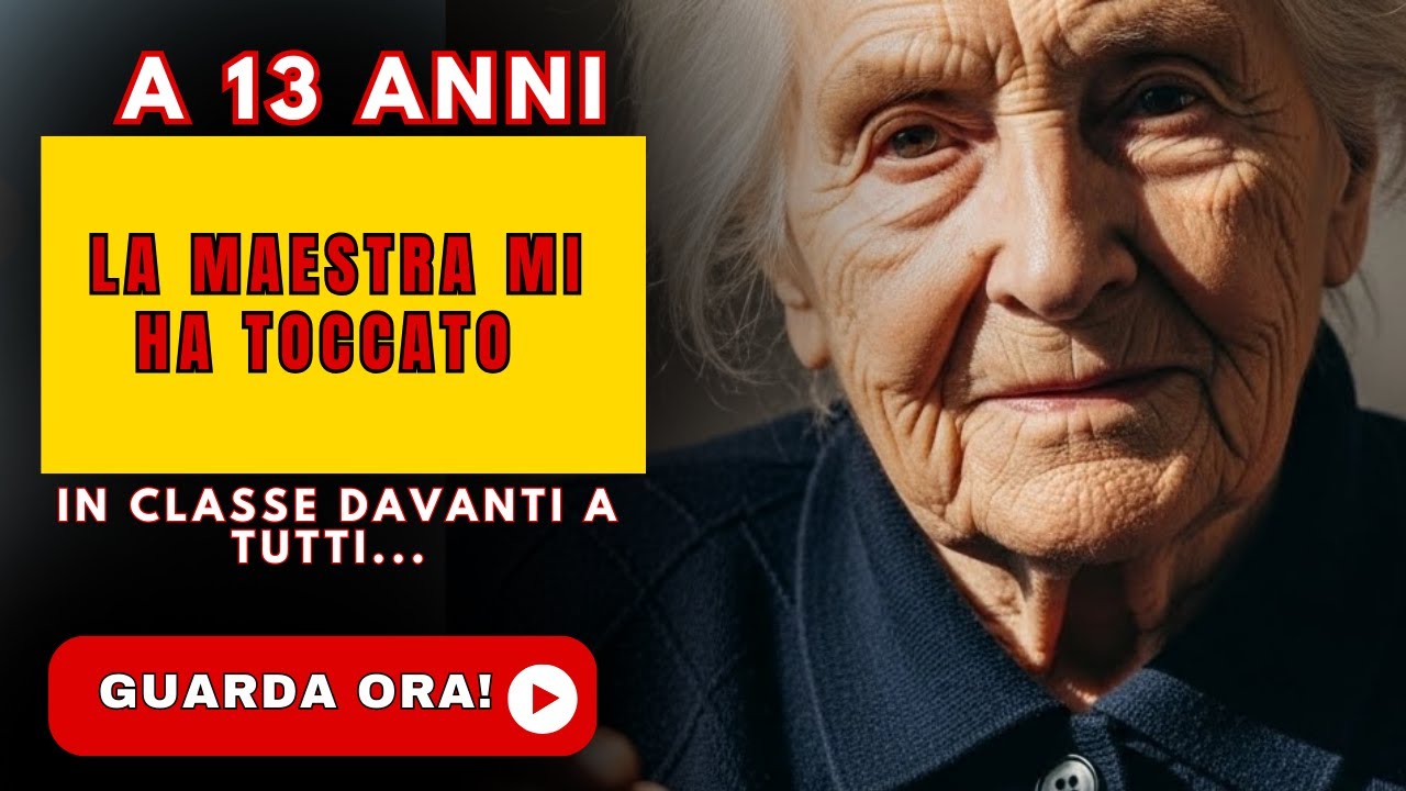 A 13 anni la mia maestra oltrepassò un limite davanti alla classe… e il silenzio durò anni