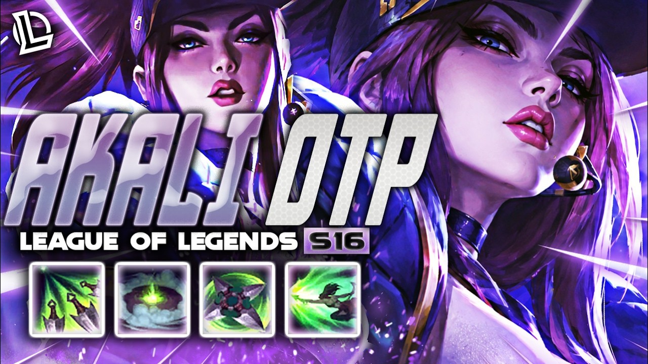 AKALI MONTAGE #65 - AKALI OTP | Ez LoL Plays