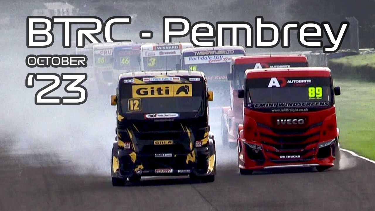 British Truck Racing Championship - Pembrey 2023 | Pure Sound
