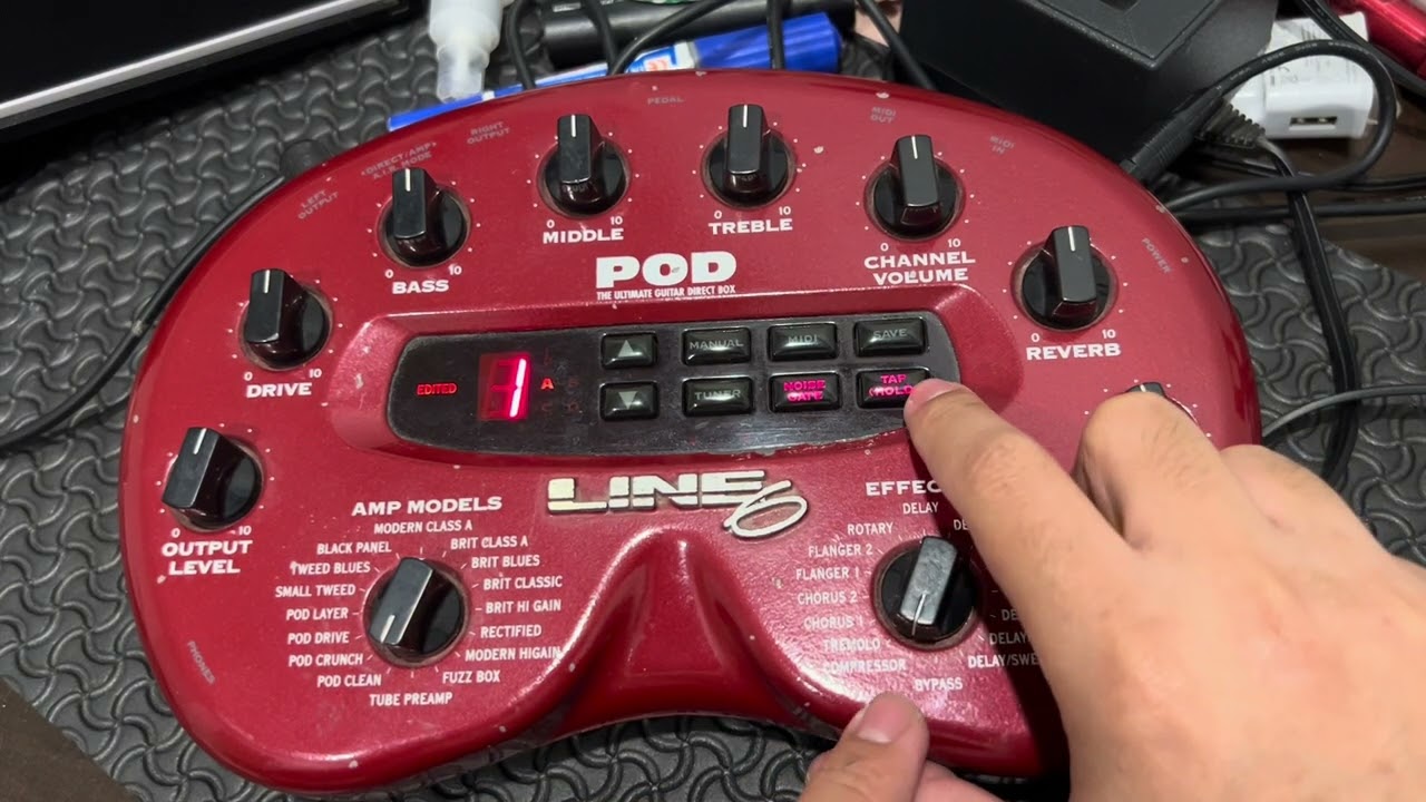 Line6 Pod 2.0 วิธีการตั้งค่าเสียง และวิธีการใช้งาน เสียงดีมาก