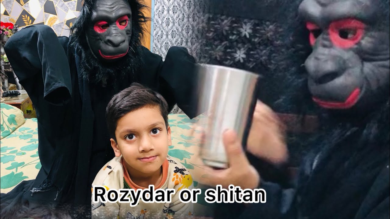 The devil irritate the fasting person#ramadan #videoviral 