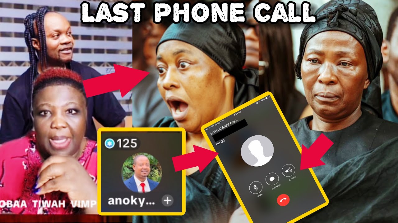 Breaking, Daddy Lumba’s Last Call With Akosua Serwaa Exposed By Mr Anokye, Odo Bronii Must Be Arrest