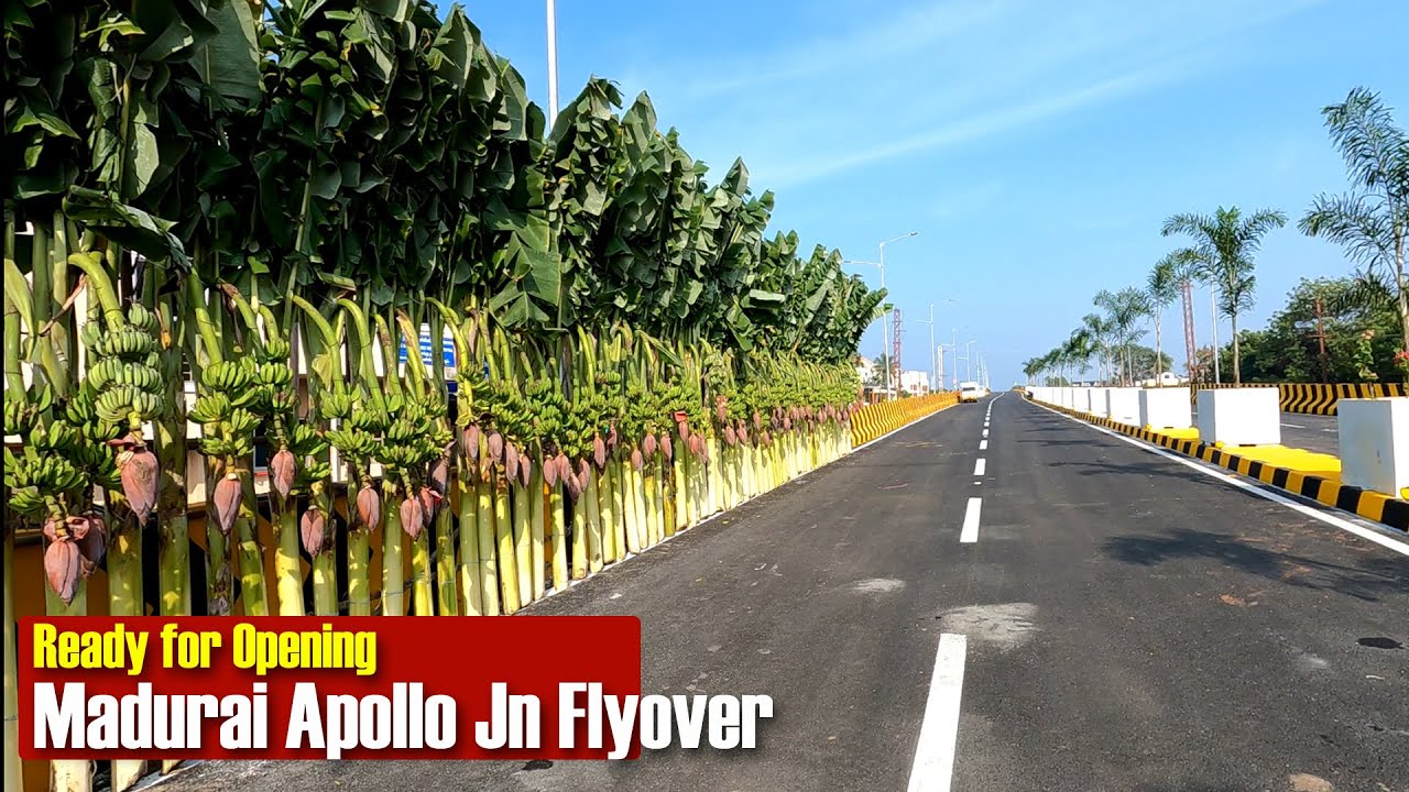 🔴  Madurai Apollo Junction Flyover | Ready for Opening