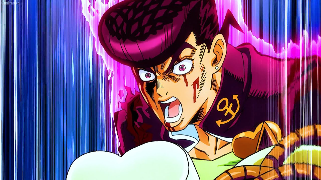 ジョジョ-Josuke vs Kira,Josuke helpless when Okuyasu died because Josuke touch him after Killer Queen