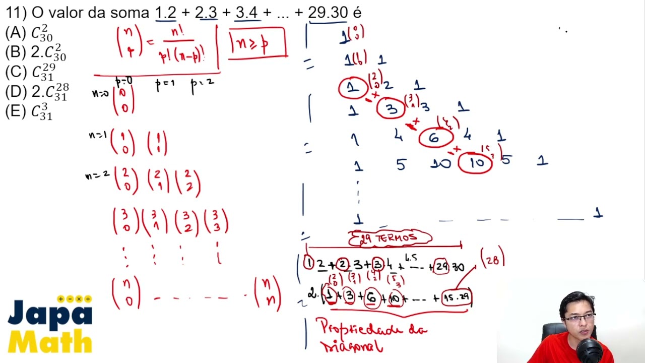 Prova EFOMM Resolvida(2021 - 2022) - Matemática - Questão 11
