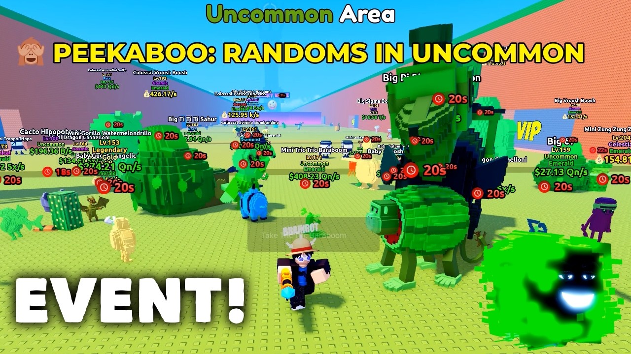 Admin Abuse Event NEW STORM EVENT Free Colossal Brainrots in Escape Tsunami For Brainrots