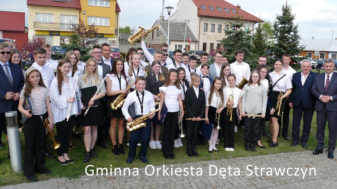 Orkiestra Dęta Strawczyn na Powiatowym Przeglądzie Orkiestr Dętych Daleszyce 2022