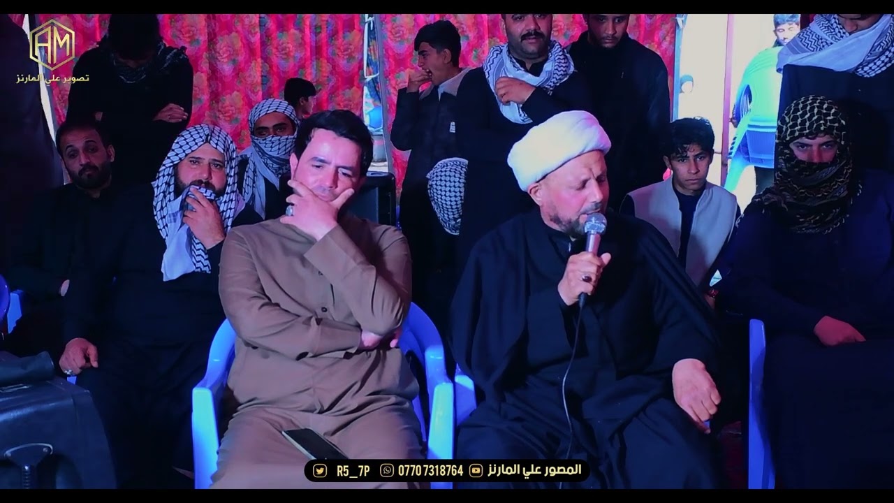 نعي احمد العبودي بمجلس المروحوم  الشيخ عليوي كاطع عسل البزوني 