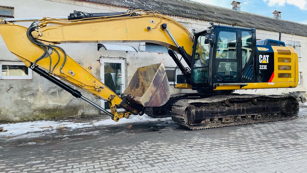 Koparka gąsienicowa CAT 323EL, 2012r, 8900 mtg, prezentacja, review    *PESTROL Maszyny Rolnicze*