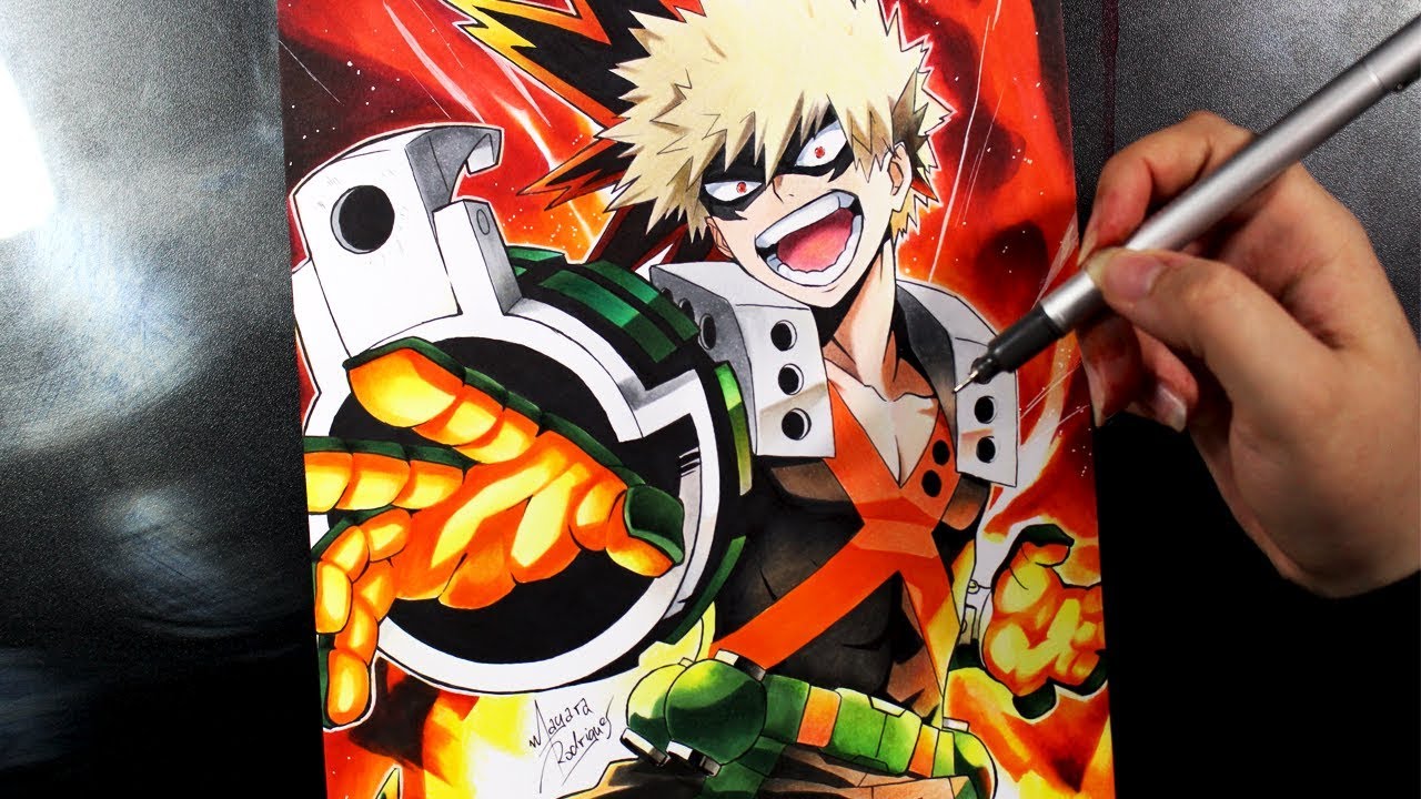 Speed Drawing - BAKUGOU [Boku no Hero Academia]