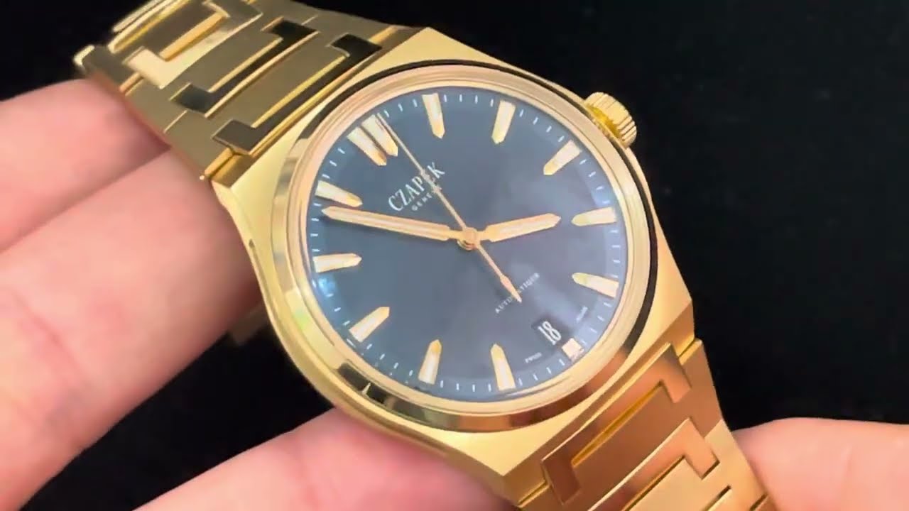 限量50隻無懈可擊 絕對唔比三大差，品牌唯一18K全黃金czapek antarctique  blue