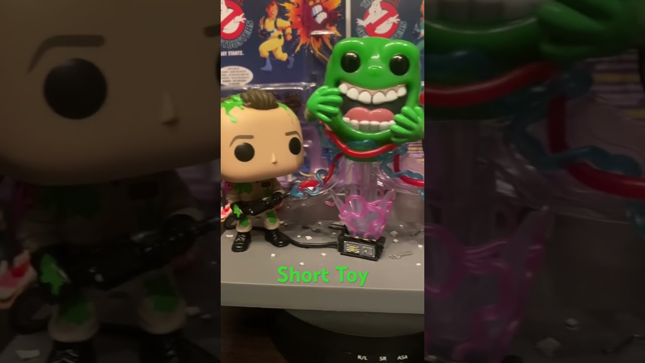 Short Toy Funko Pop Ghostbusters Slimer Figur #ghostbusters #funkopop #80s #90s #retro #ghost #funko